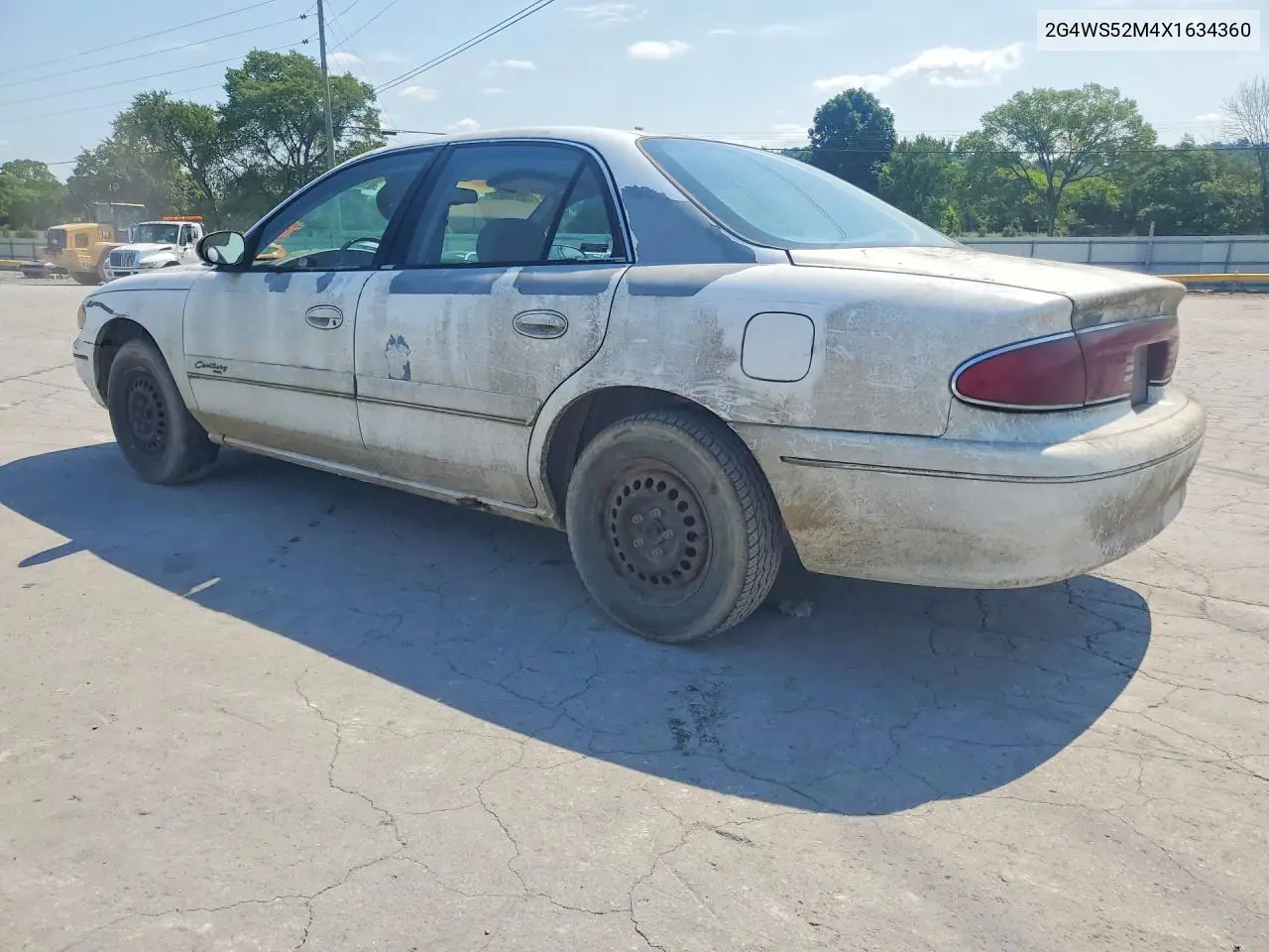 1999 Buick Century Custom VIN: 2G4WS52M4X1634360 Lot: 58083436