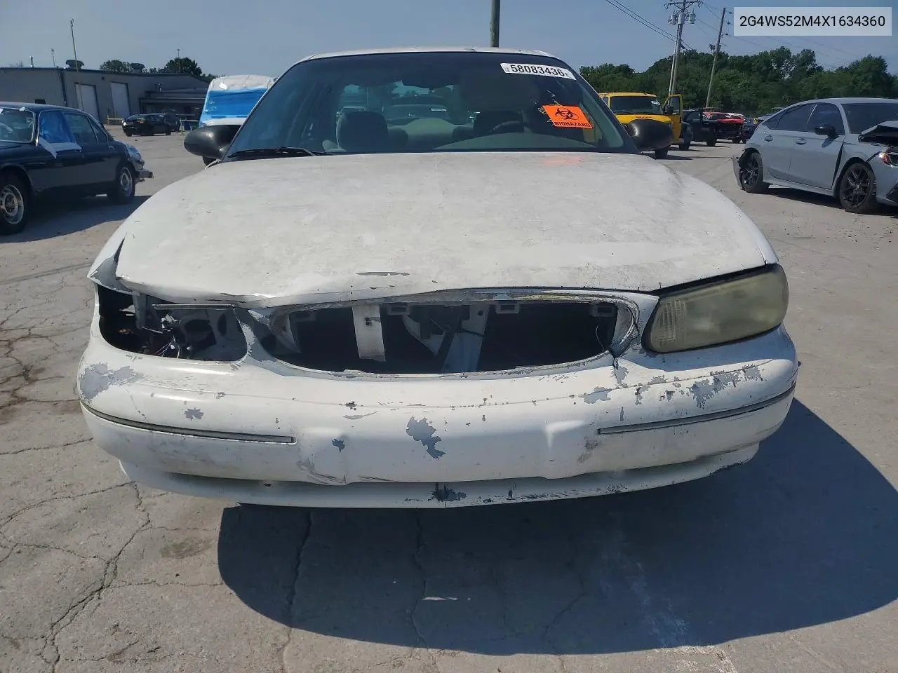1999 Buick Century Custom VIN: 2G4WS52M4X1634360 Lot: 58083436
