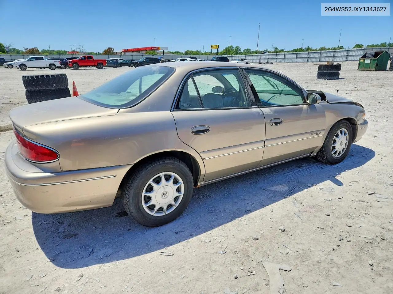 2000 Buick Century Custom VIN: 2G4WS52JXY1343627 Lot: 53352116