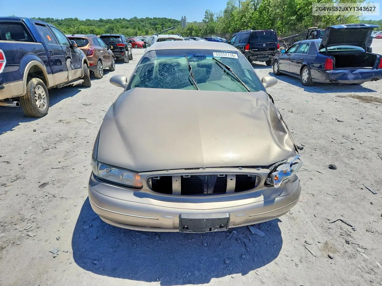 2000 Buick Century Custom VIN: 2G4WS52JXY1343627 Lot: 53352116