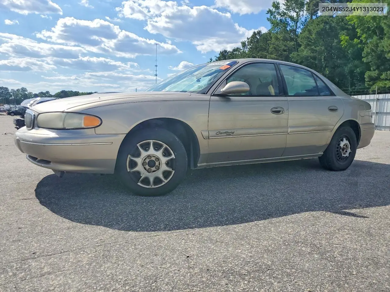2000 Buick Century Custom VIN: 2G4WS52J4Y1313023 Lot: 55433236