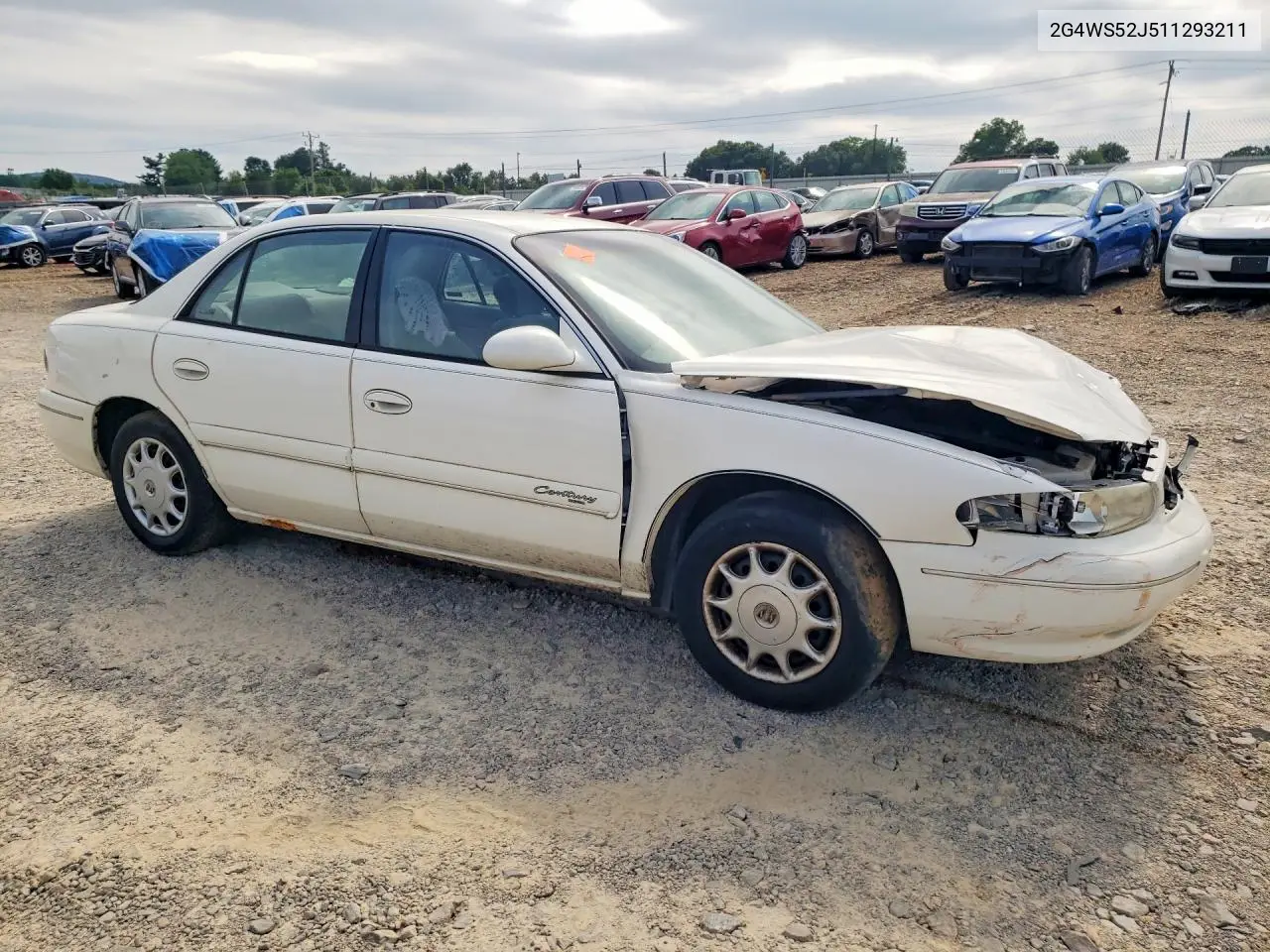 2001 Buick Century VIN: 2G4WS52J511293211 Lot: 56780976
