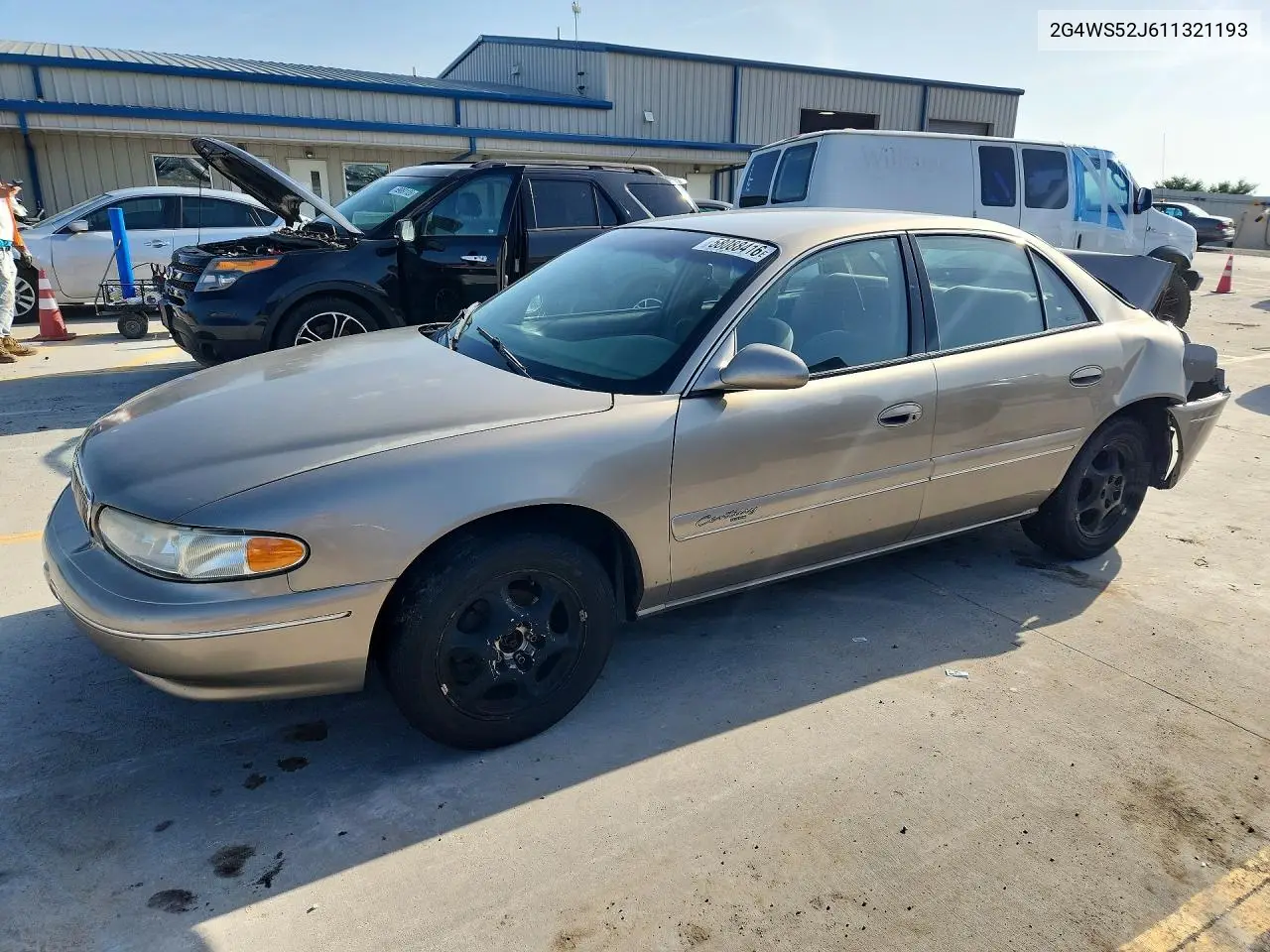 2001 Buick Century Custom VIN: 2G4WS52J611321193 Lot: 58088416