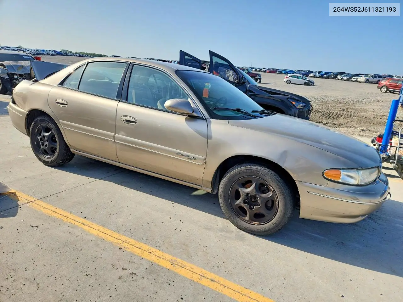 2001 Buick Century Custom VIN: 2G4WS52J611321193 Lot: 58088416