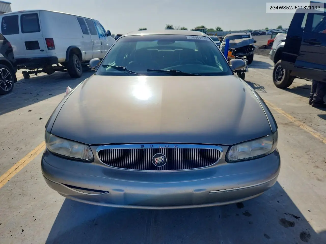 2001 Buick Century Custom VIN: 2G4WS52J611321193 Lot: 58088416