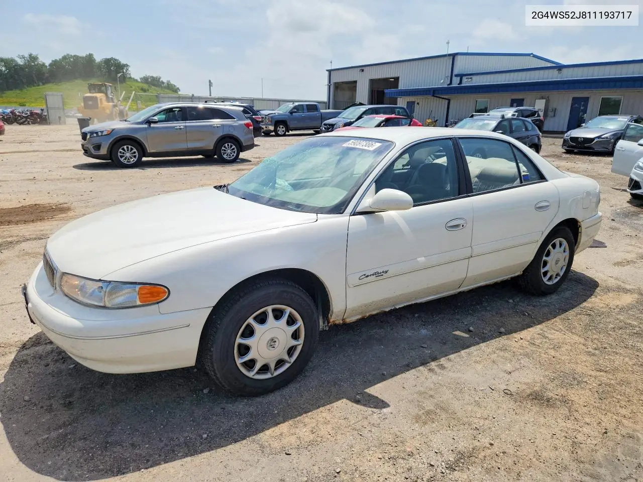 2001 Buick Century Custom VIN: 2G4WS52J811193717 Lot: 59097386