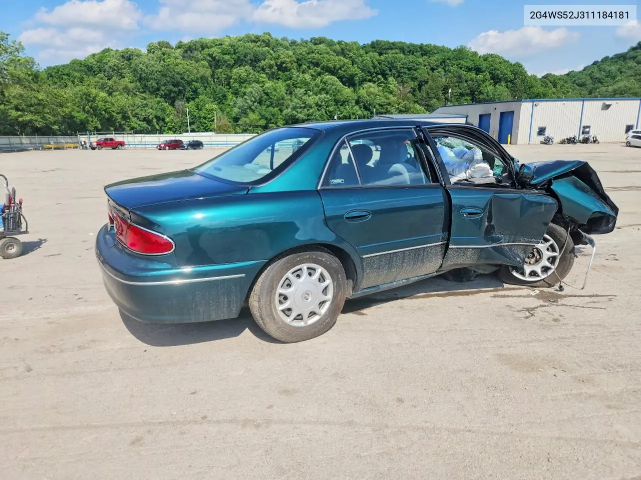 2001 Buick Century Custom VIN: 2G4WS52J311184181 Lot: 59251756
