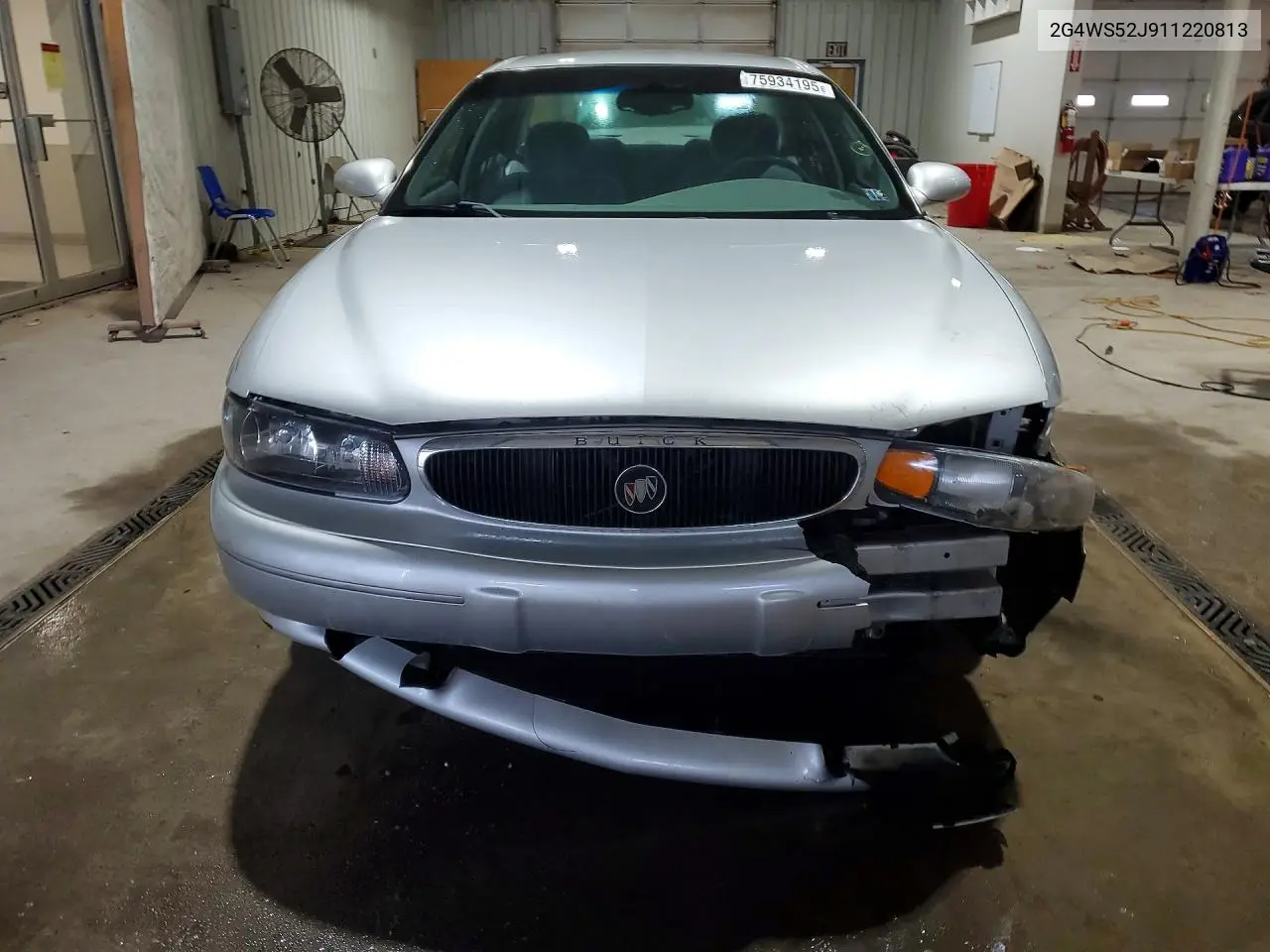 2001 Buick Century Custom VIN: 2G4WS52J911220813 Lot: 75934195