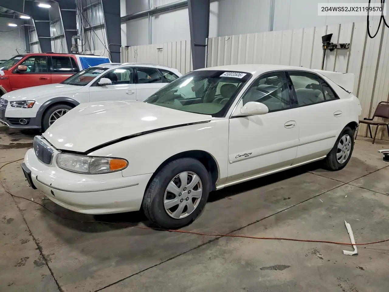 2002 Buick Century Custom VIN: 2G4WS52JX21199570 Lot: 45803506