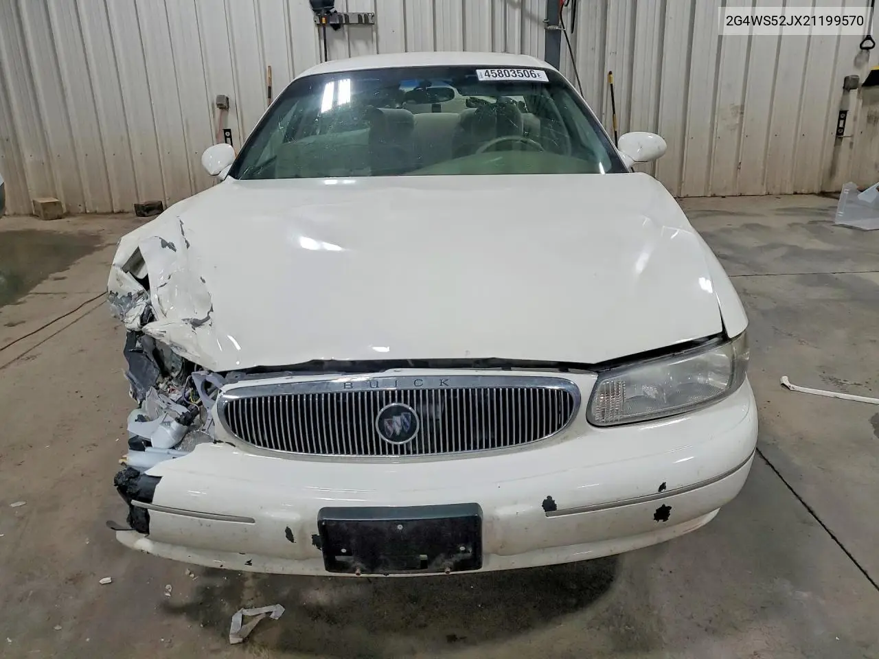 2002 Buick Century Custom VIN: 2G4WS52JX21199570 Lot: 45803506