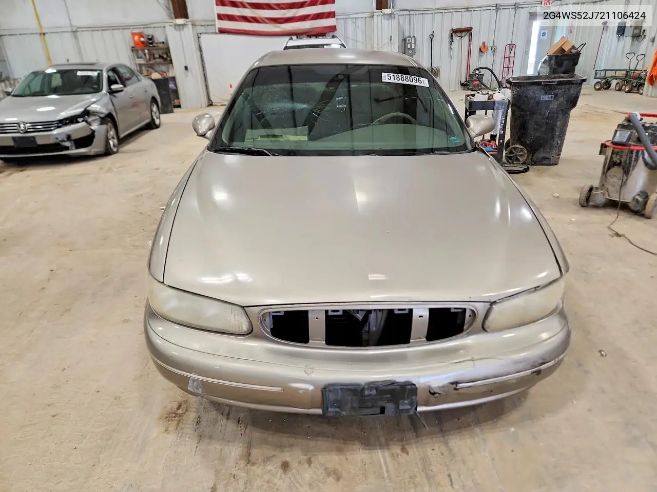 2002 Buick Century Custom VIN: 2G4WS52J721106424 Lot: 51888096