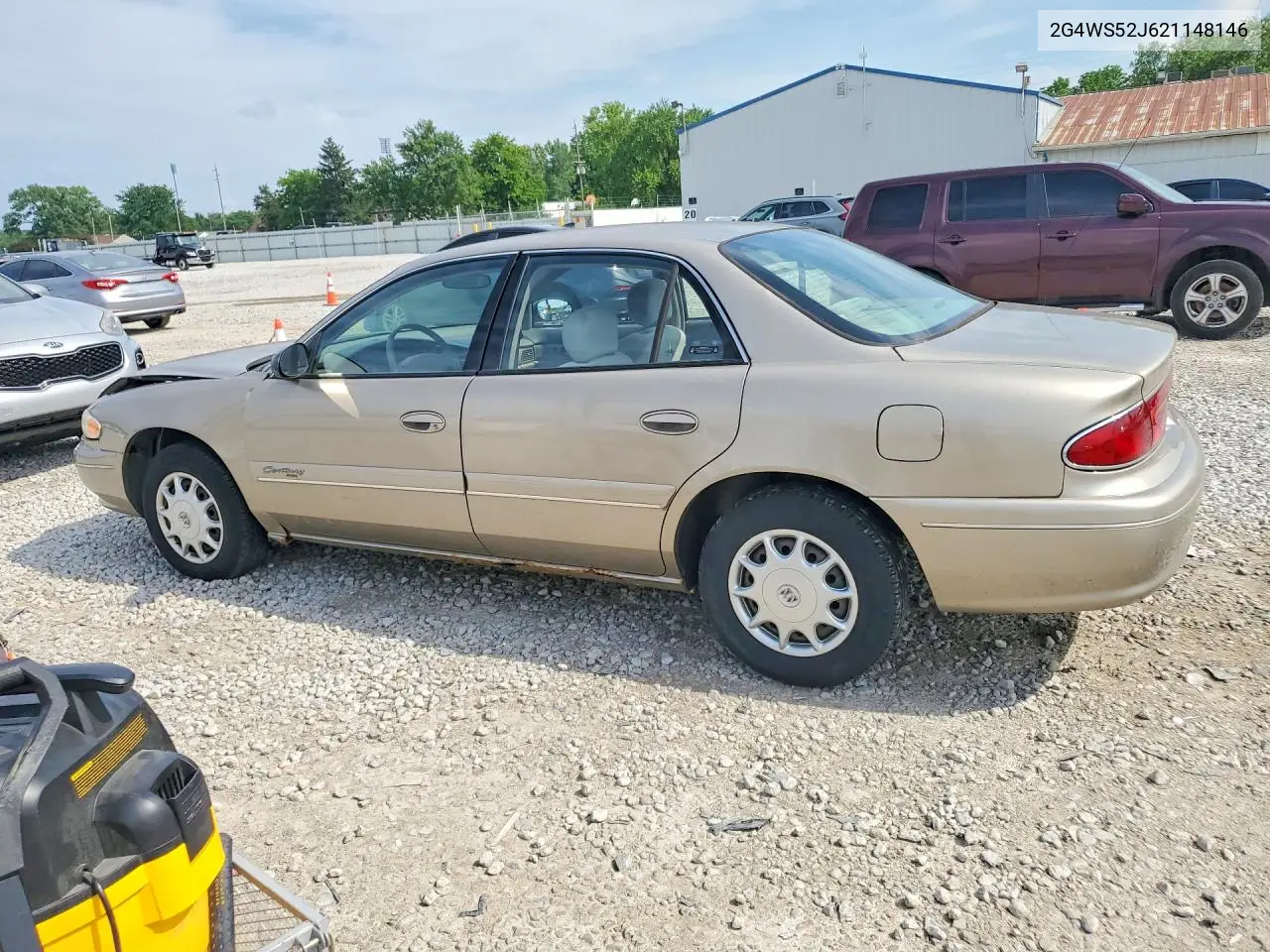 2002 Buick Century Custom VIN: 2G4WS52J621148146 Lot: 56051406