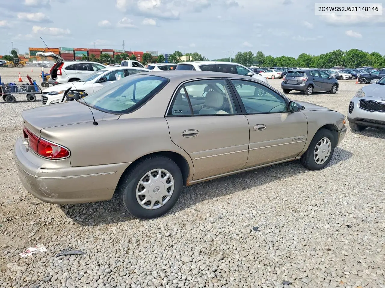2002 Buick Century Custom VIN: 2G4WS52J621148146 Lot: 56051406