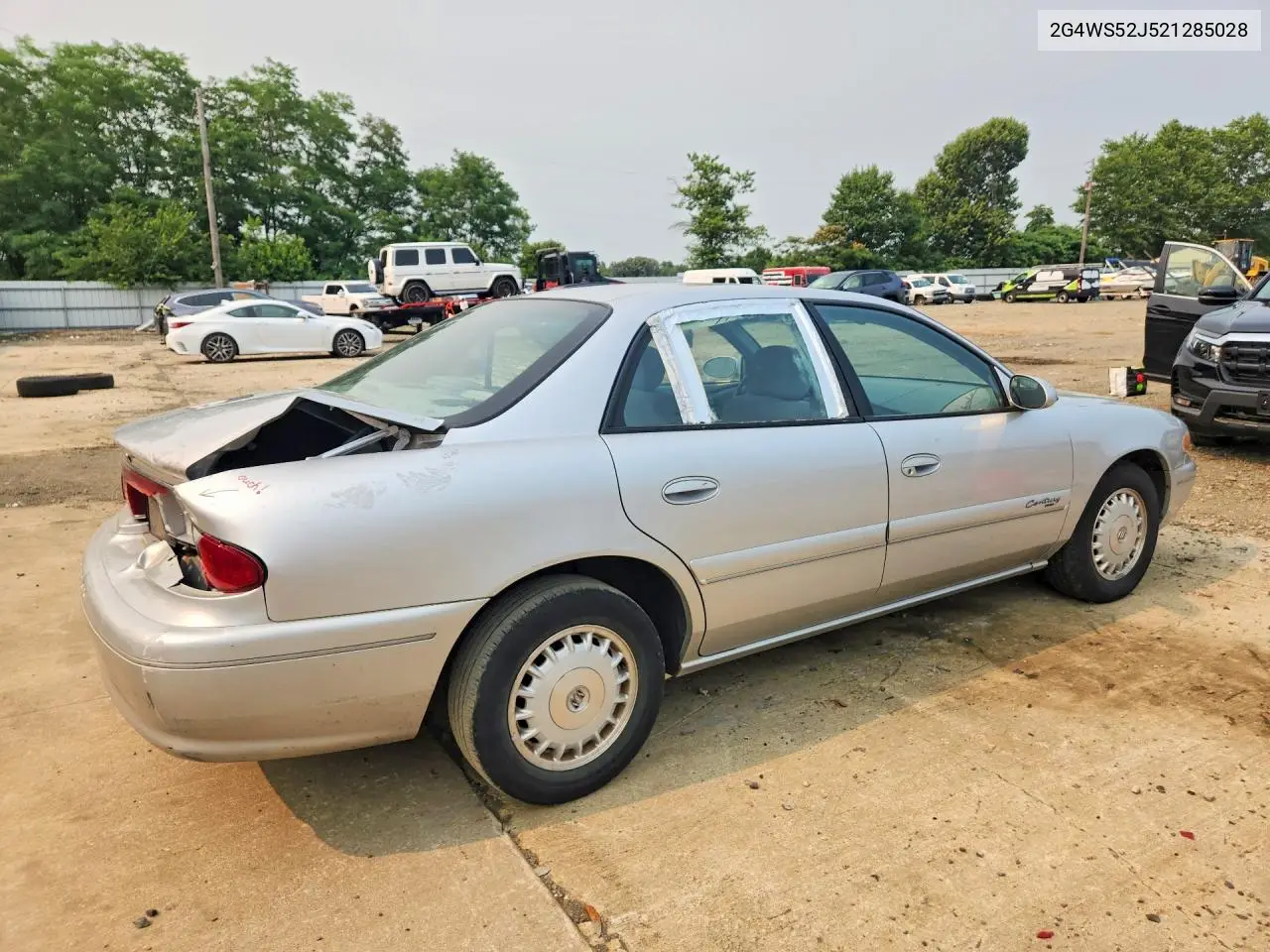 2002 Buick Century Custom VIN: 2G4WS52J521285028 Lot: 59262886