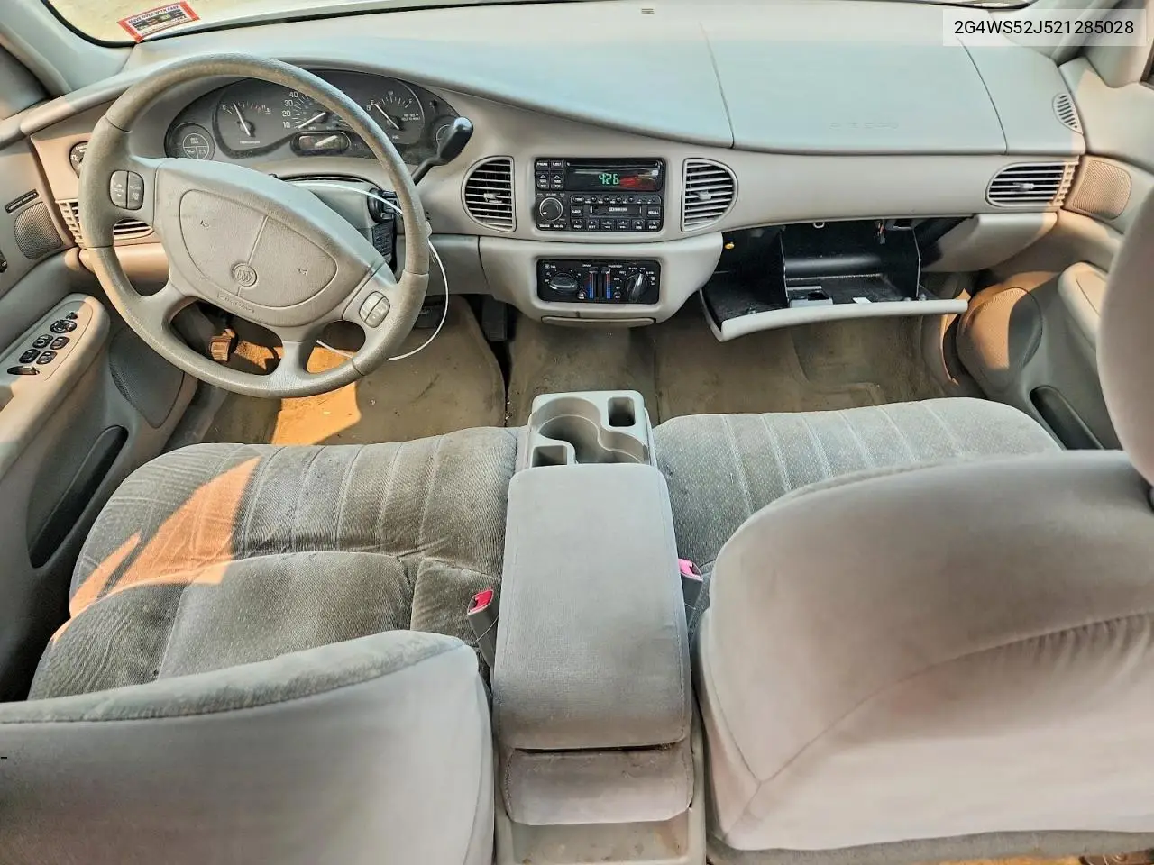 2002 Buick Century Custom VIN: 2G4WS52J521285028 Lot: 59262886