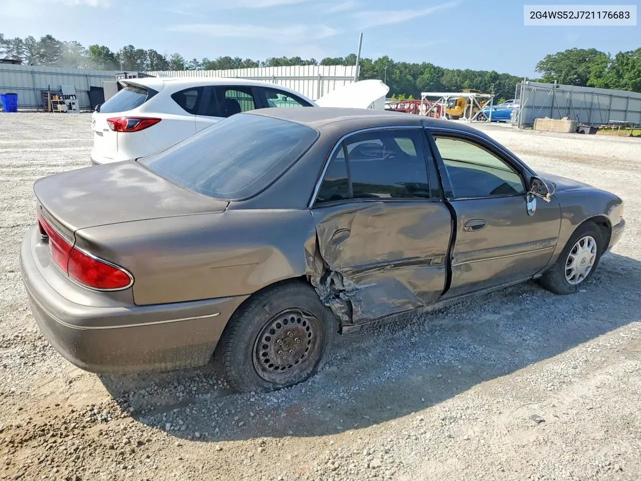 2002 Buick Century Custom VIN: 2G4WS52J721176683 Lot: 59614056
