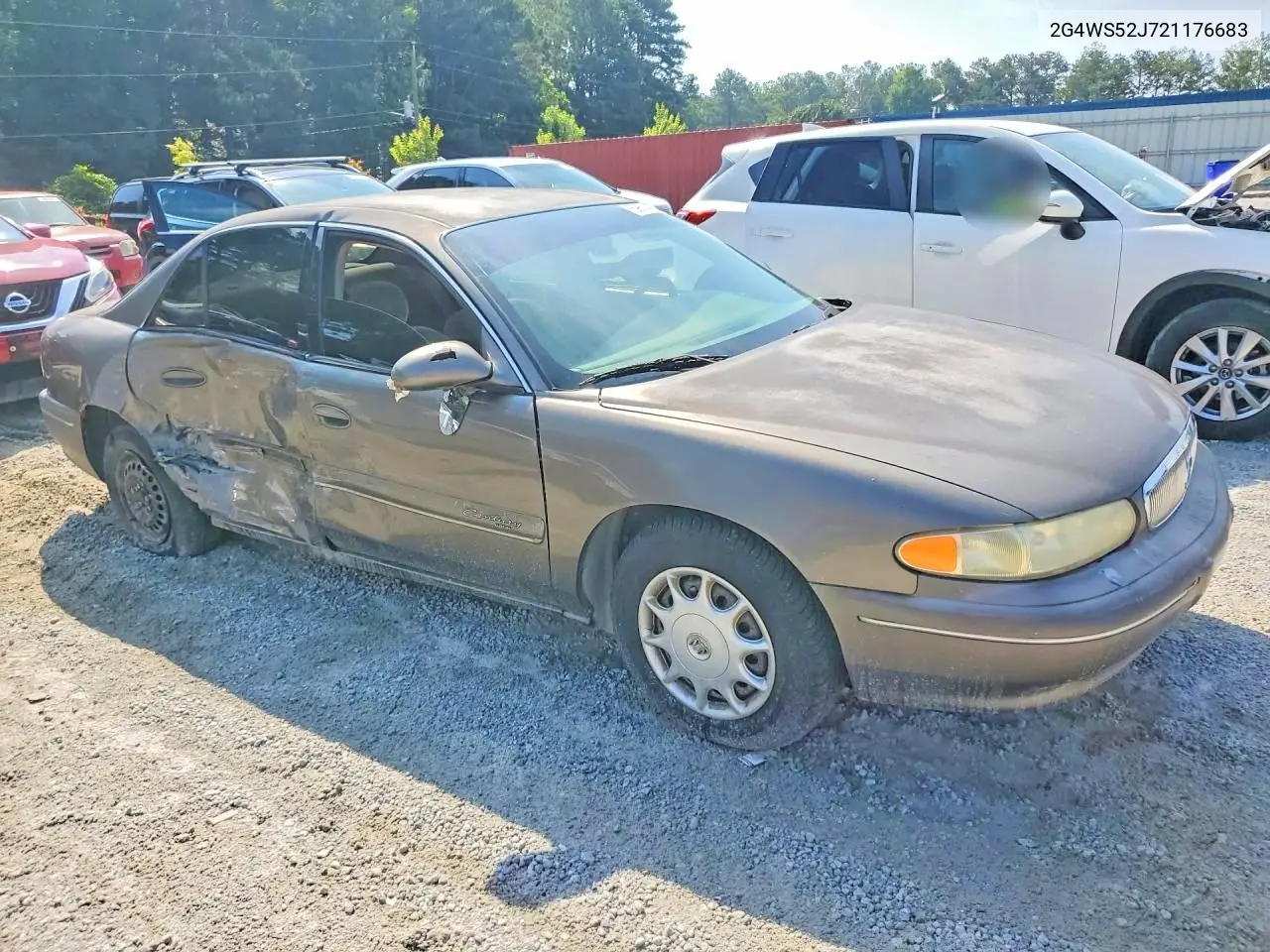 2002 Buick Century Custom VIN: 2G4WS52J721176683 Lot: 59614056