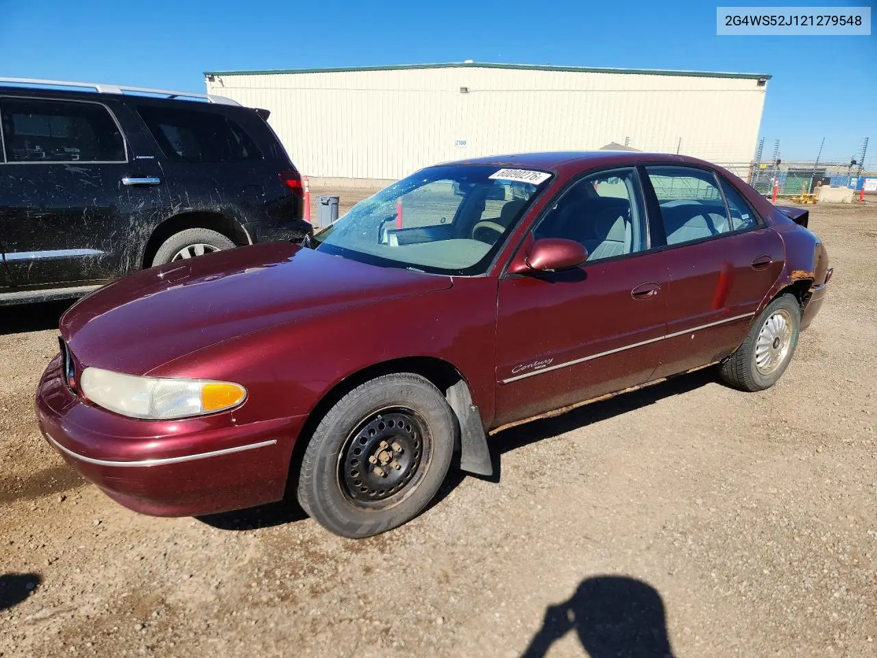 2002 Buick Century Custom VIN: 2G4WS52J121279548 Lot: 60090276