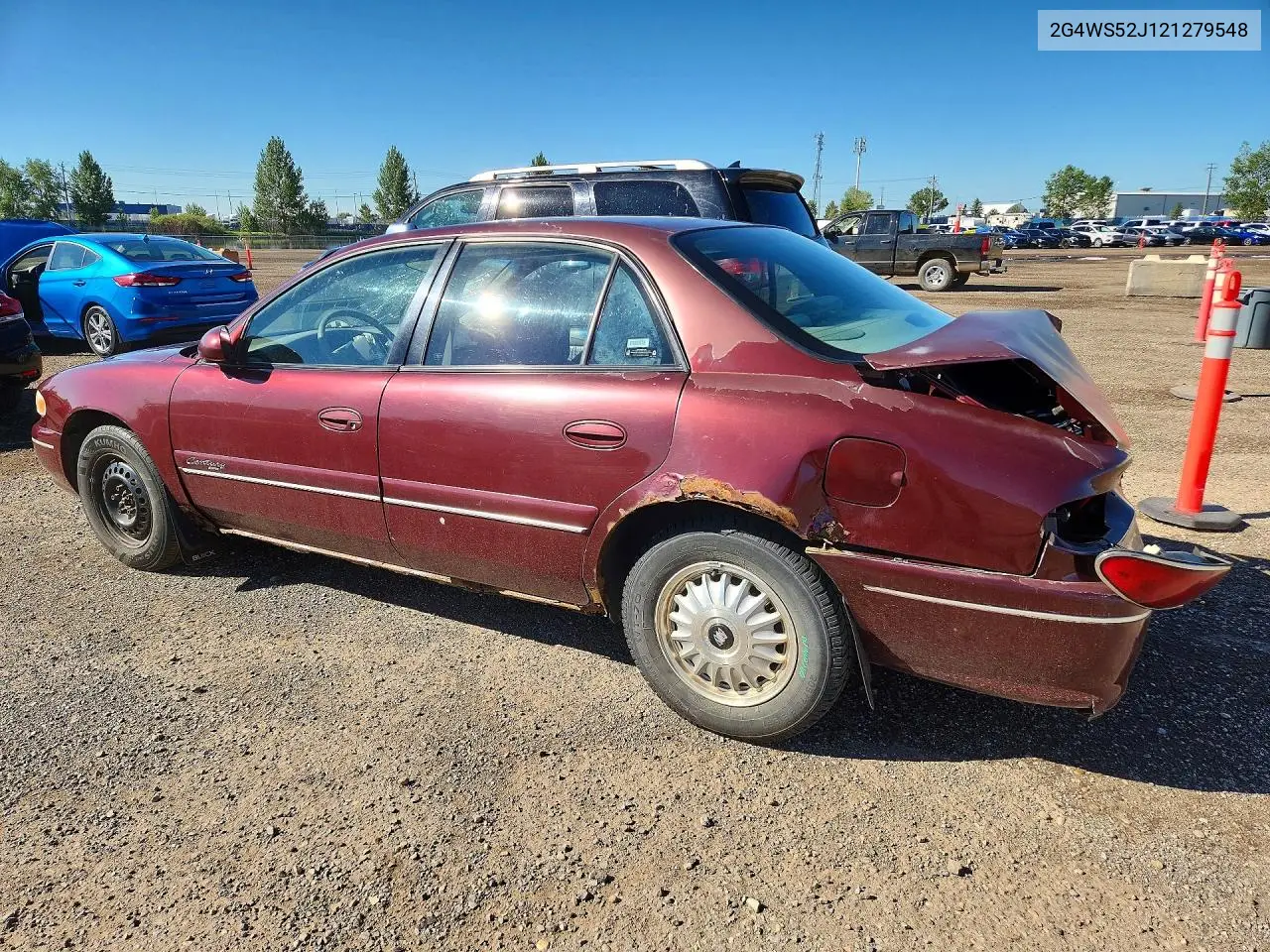 2002 Buick Century Custom VIN: 2G4WS52J121279548 Lot: 60090276