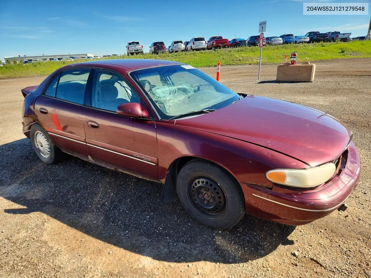 2002 Buick Century Custom VIN: 2G4WS52J121279548 Lot: 60090276