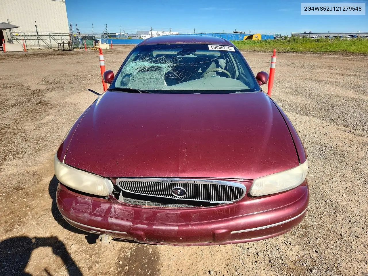 2002 Buick Century Custom VIN: 2G4WS52J121279548 Lot: 60090276