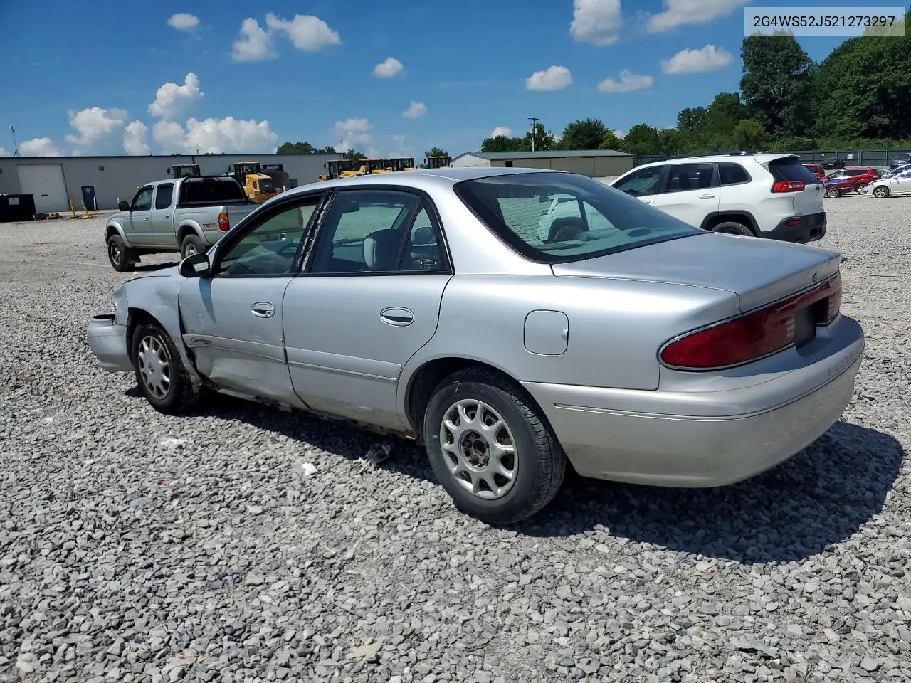 2002 Buick Century VIN: 2G4WS52J521273297 Lot: 61395526