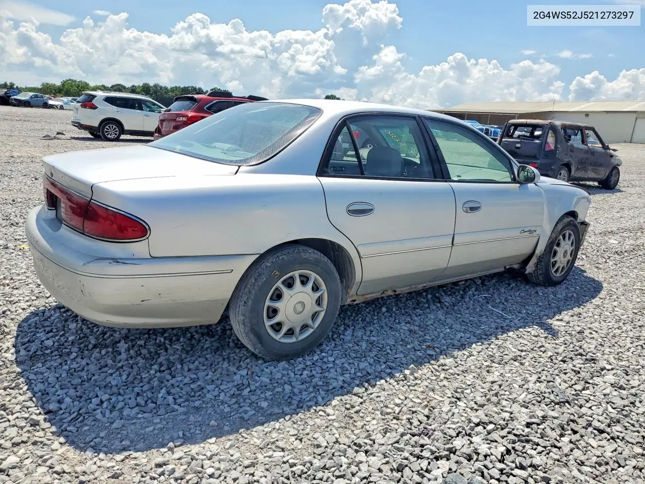2002 Buick Century VIN: 2G4WS52J521273297 Lot: 61395526