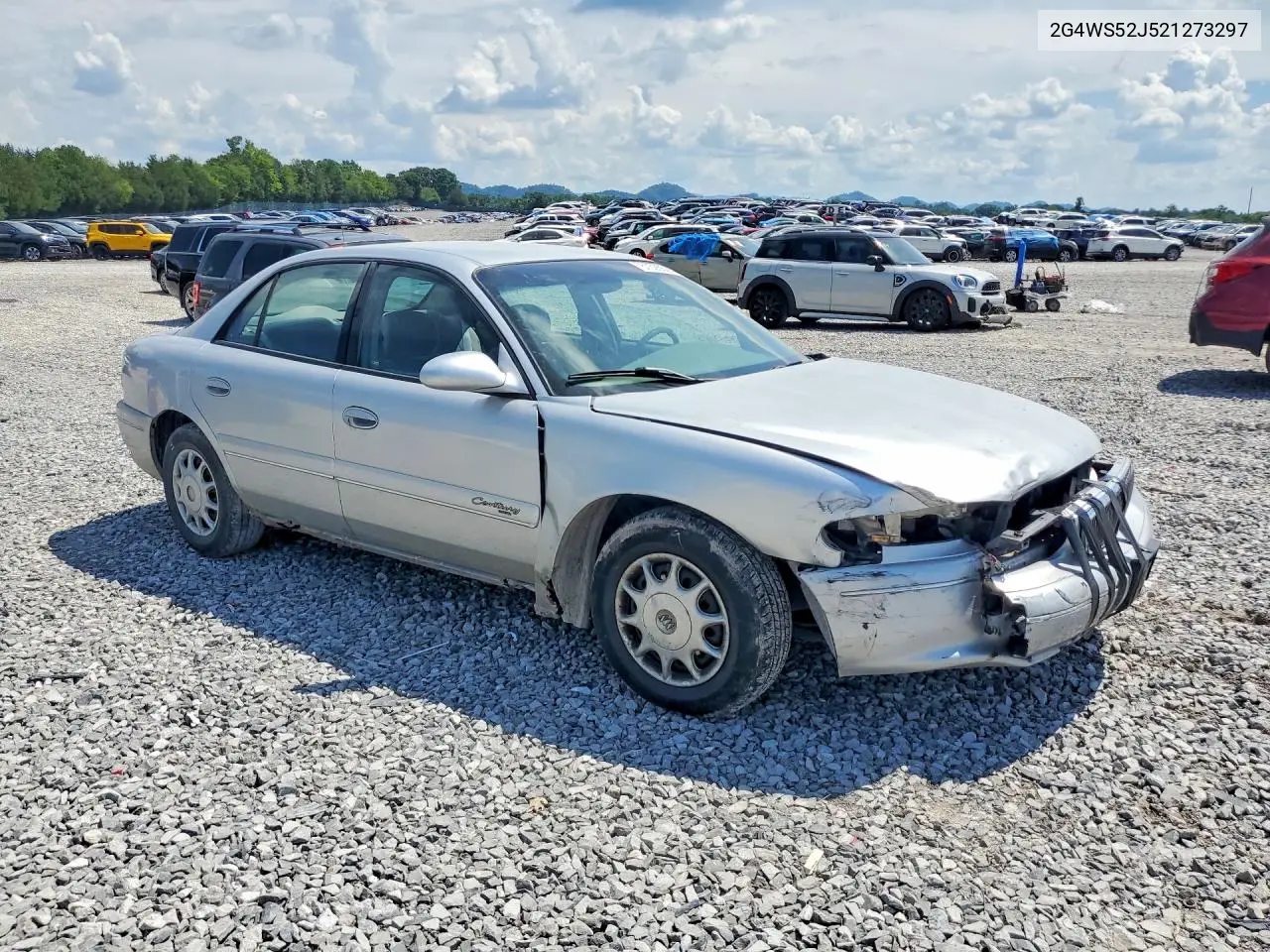 2002 Buick Century VIN: 2G4WS52J521273297 Lot: 61395526