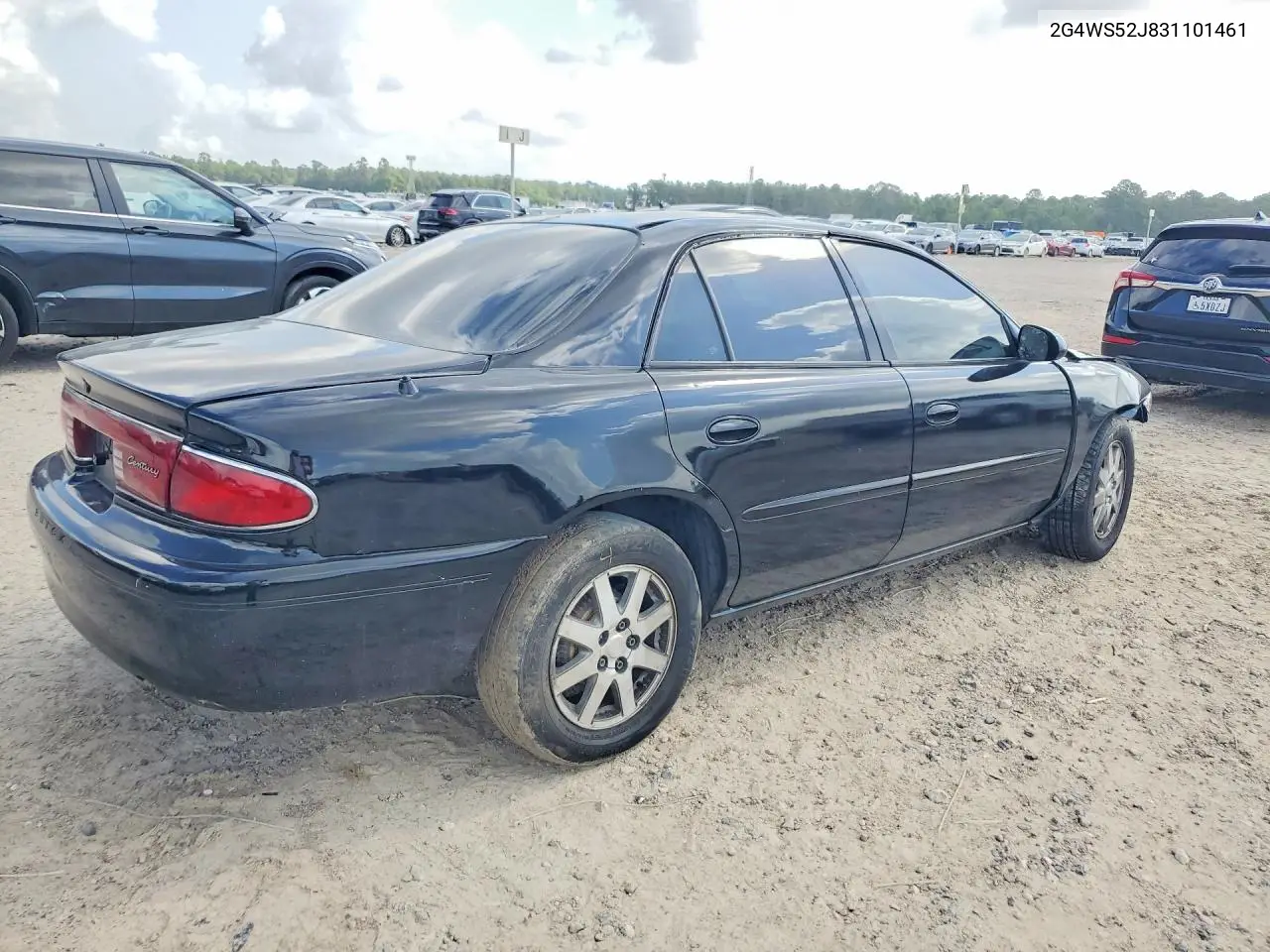 2003 Buick Century Custom VIN: 2G4WS52J831101461 Lot: 50063906