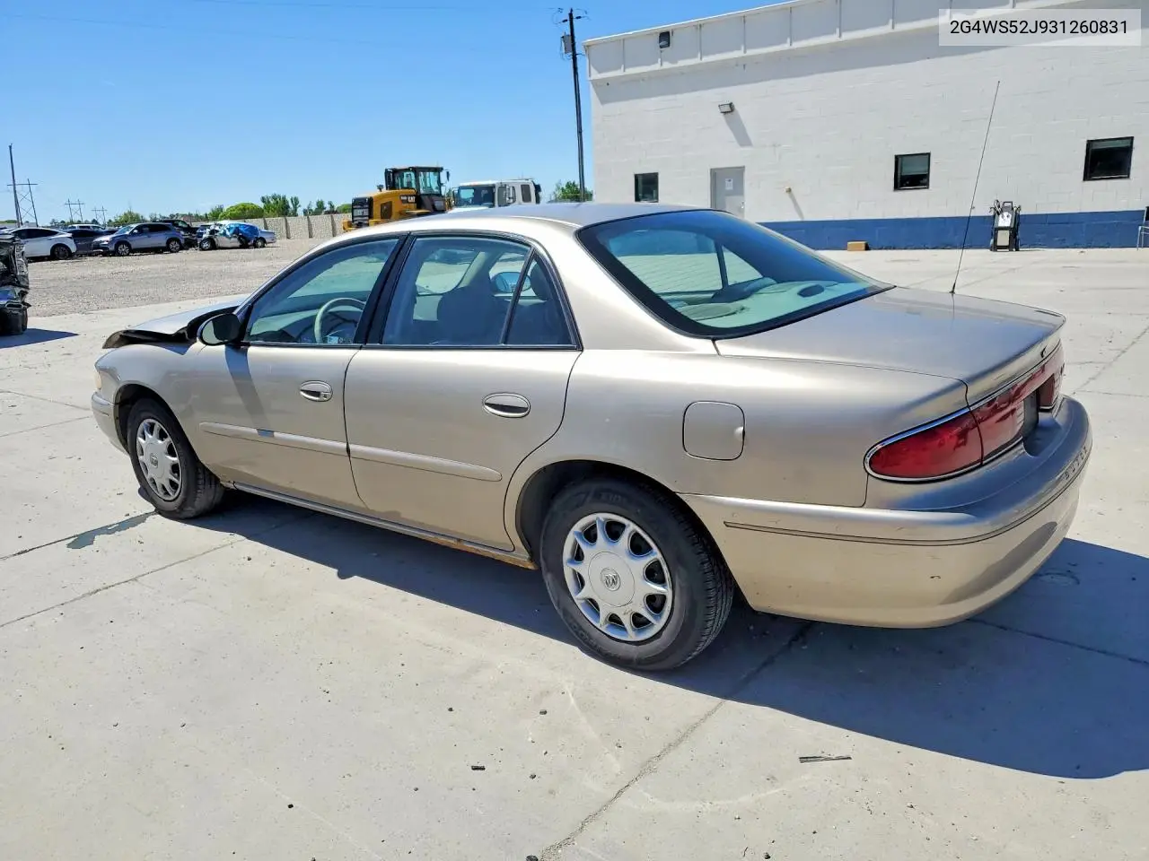 2003 Buick Century Custom VIN: 2G4WS52J931260831 Lot: 52517346