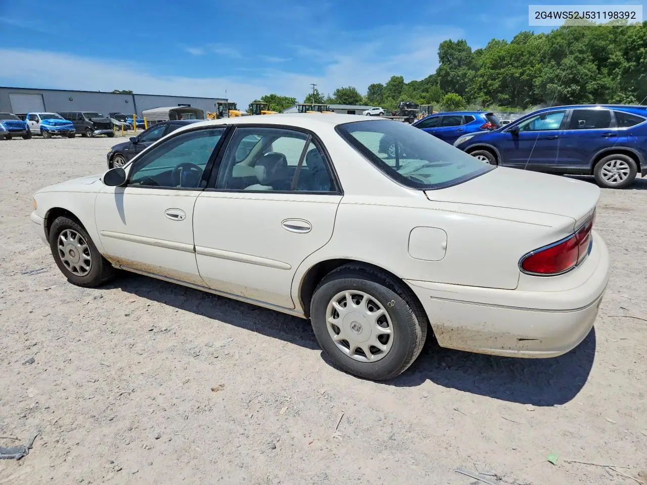 2003 Buick Century Custom VIN: 2G4WS52J531198392 Lot: 53931736