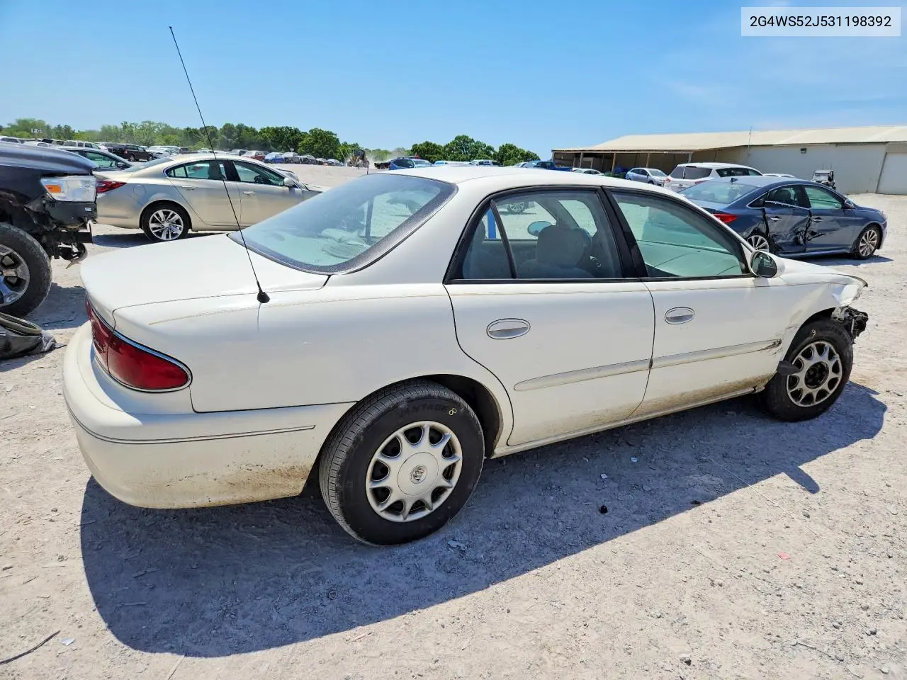2003 Buick Century Custom VIN: 2G4WS52J531198392 Lot: 53931736