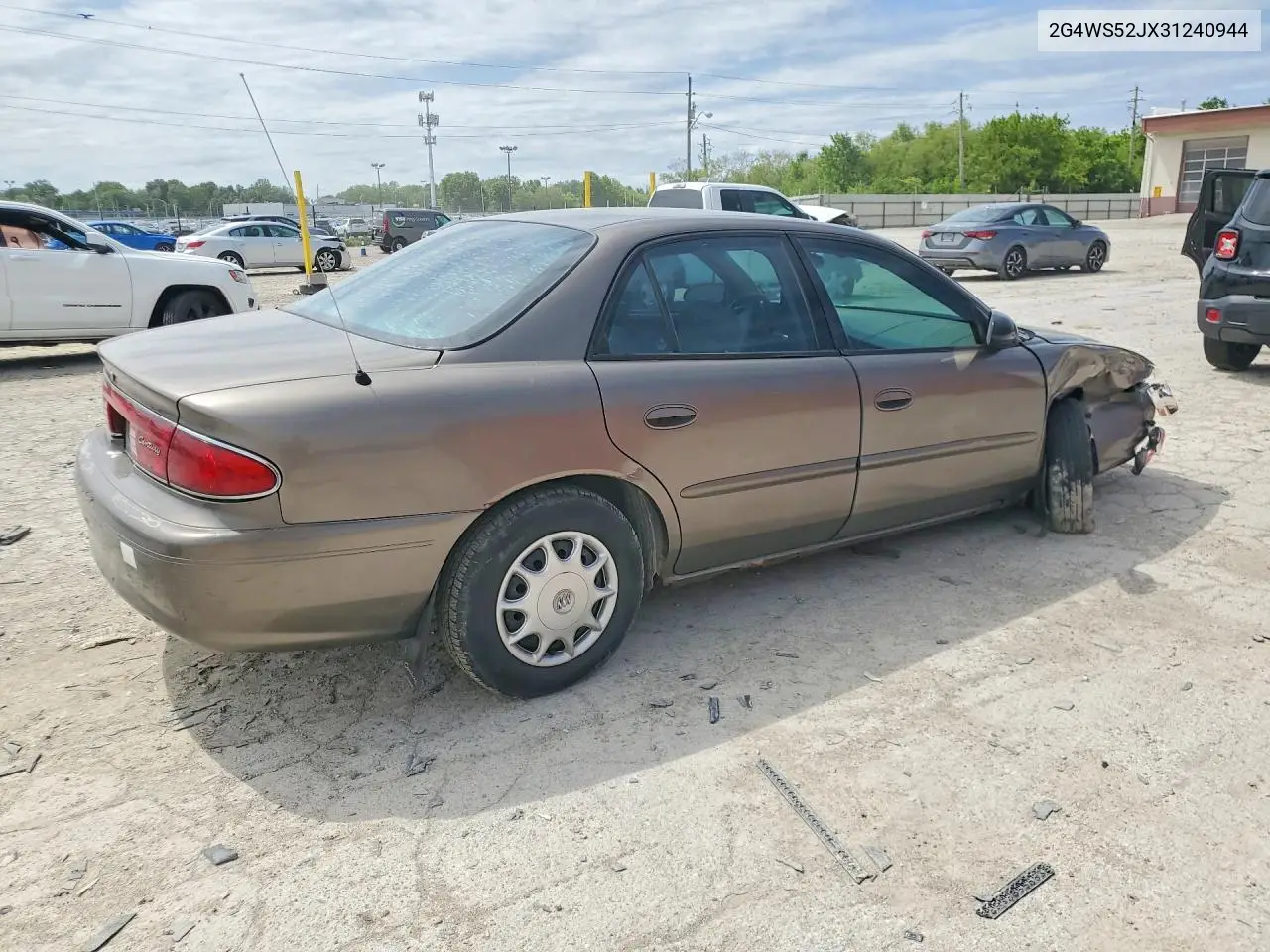 2003 Buick Century Custom VIN: 2G4WS52JX31240944 Lot: 54391176