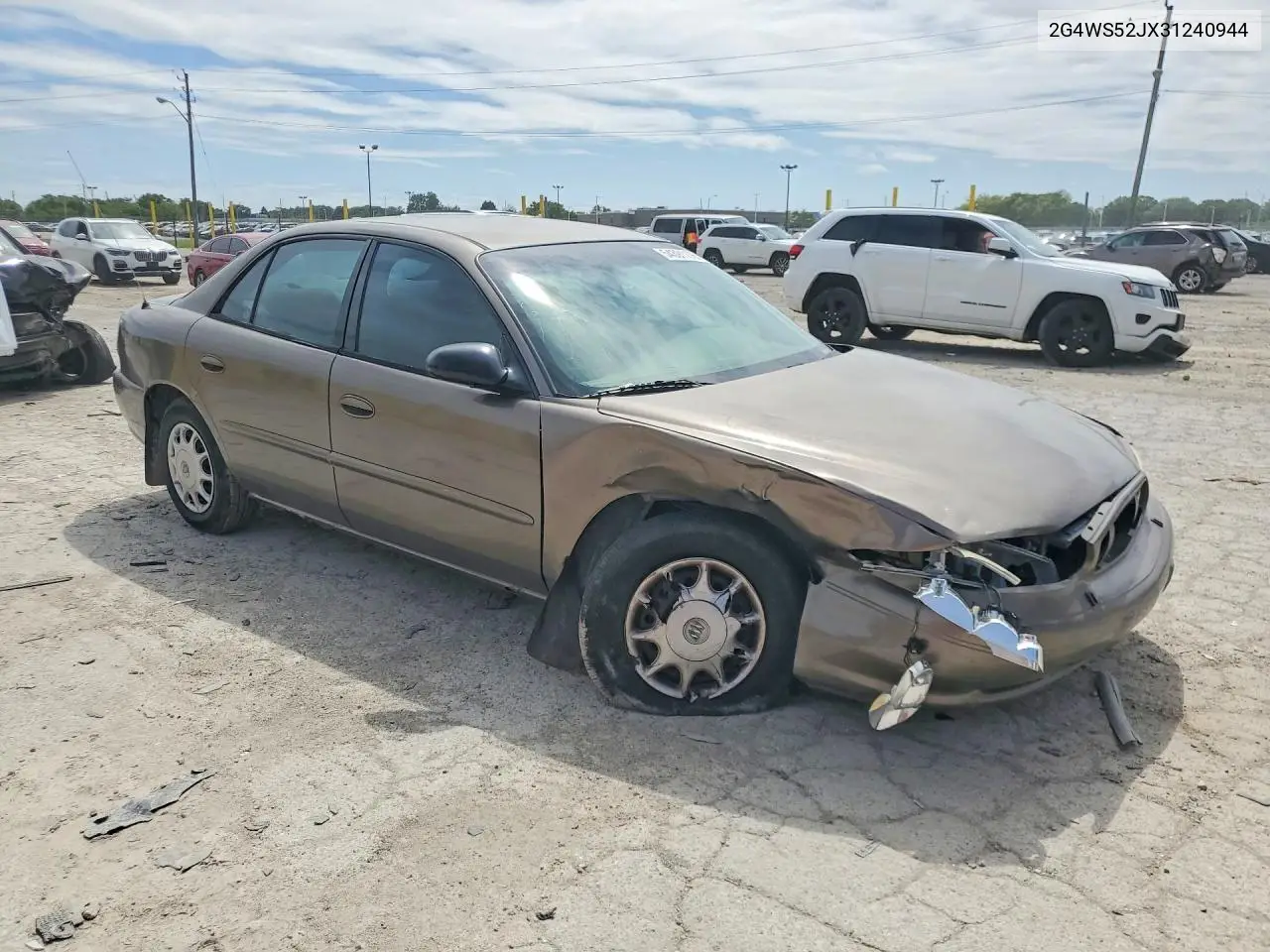 2003 Buick Century Custom VIN: 2G4WS52JX31240944 Lot: 54391176