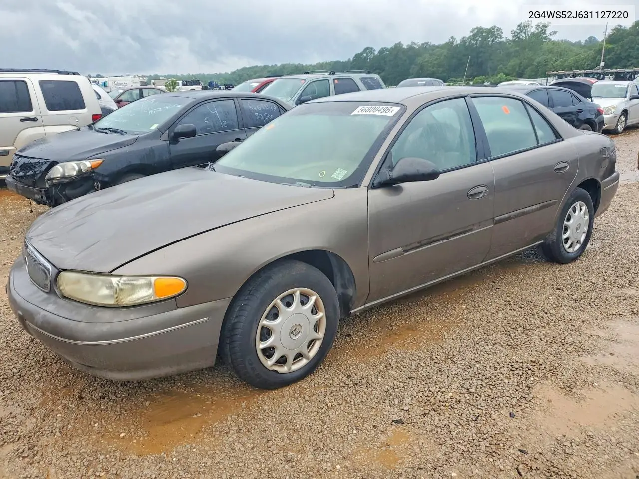 2003 Buick Century Custom VIN: 2G4WS52J631127220 Lot: 56800496