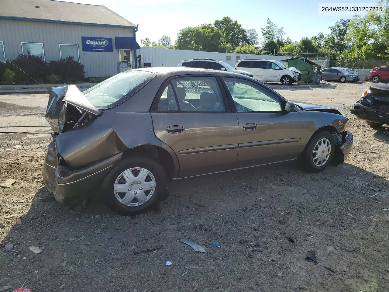 2003 Buick Century Custom VIN: 2G4WS52J331207235 Lot: 57555616