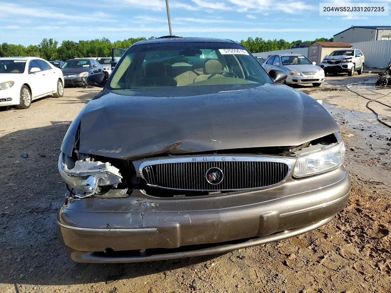 2003 Buick Century Custom VIN: 2G4WS52J331207235 Lot: 57555616