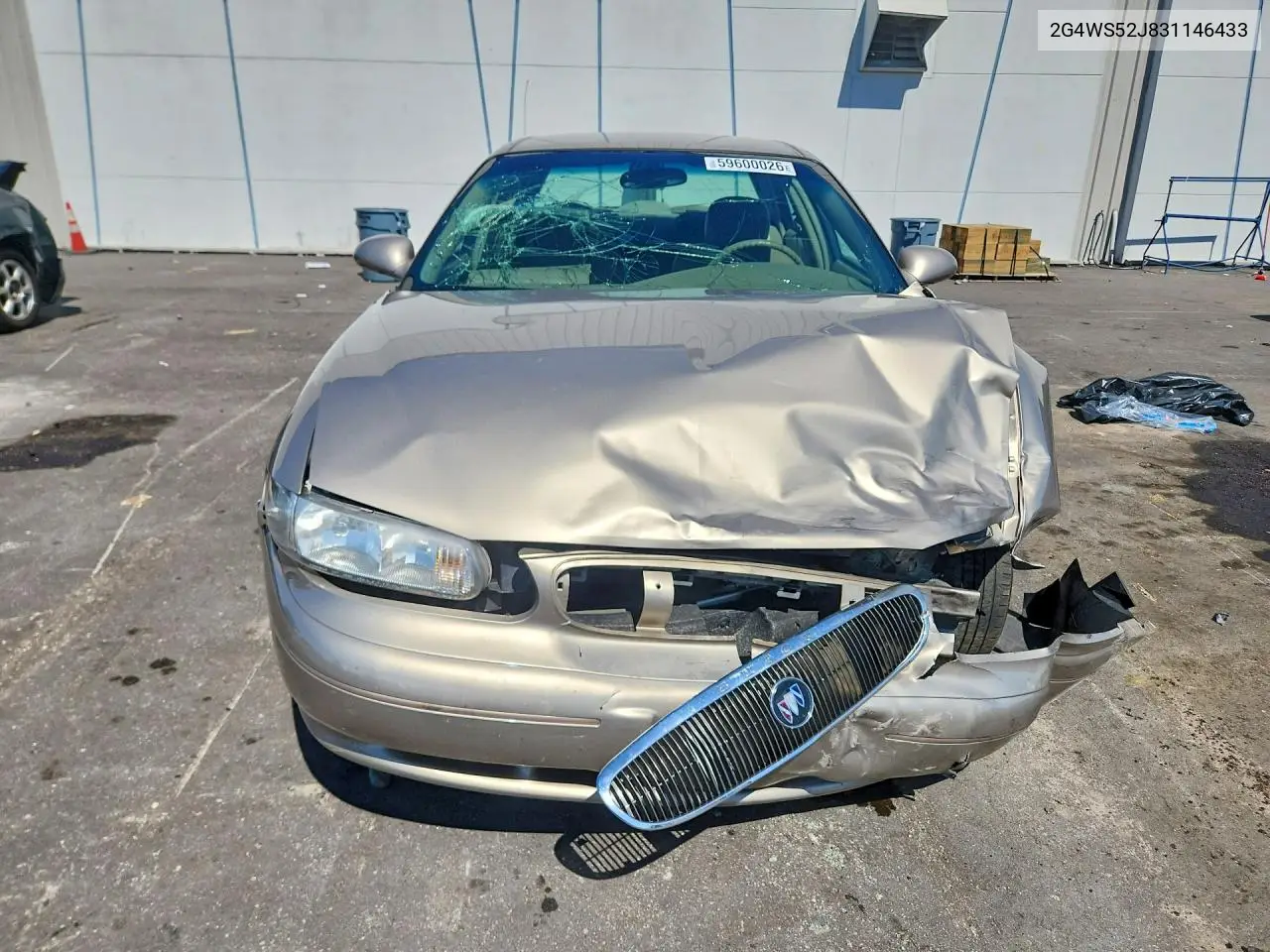 2003 Buick Century Custom VIN: 2G4WS52J831146433 Lot: 59600026