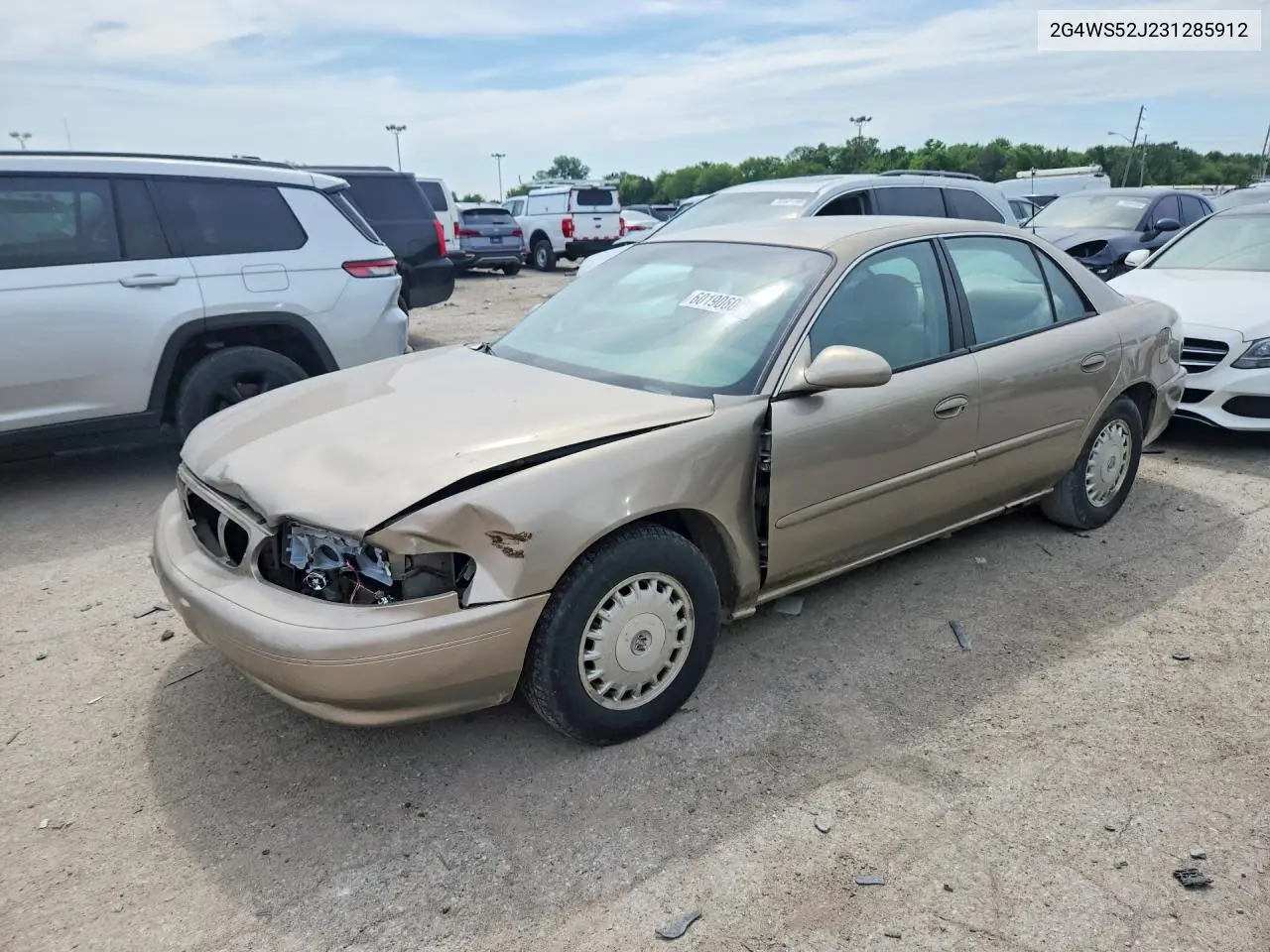 2003 Buick Century VIN: 2G4WS52J231285912 Lot: 60190606