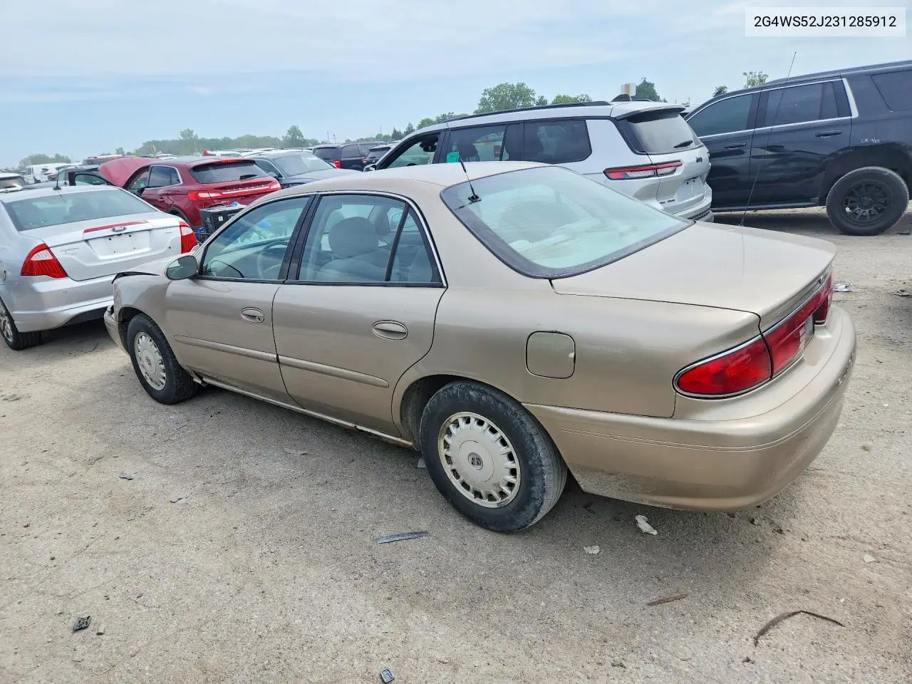 2003 Buick Century VIN: 2G4WS52J231285912 Lot: 60190606