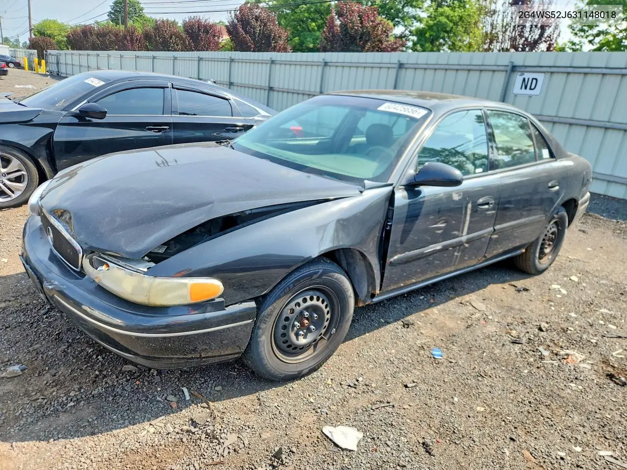 2003 Buick Century Custom VIN: 2G4WS52J631148018 Lot: 60425656