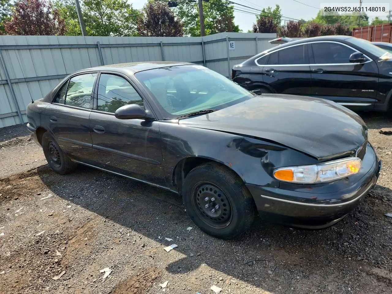 2003 Buick Century Custom VIN: 2G4WS52J631148018 Lot: 60425656