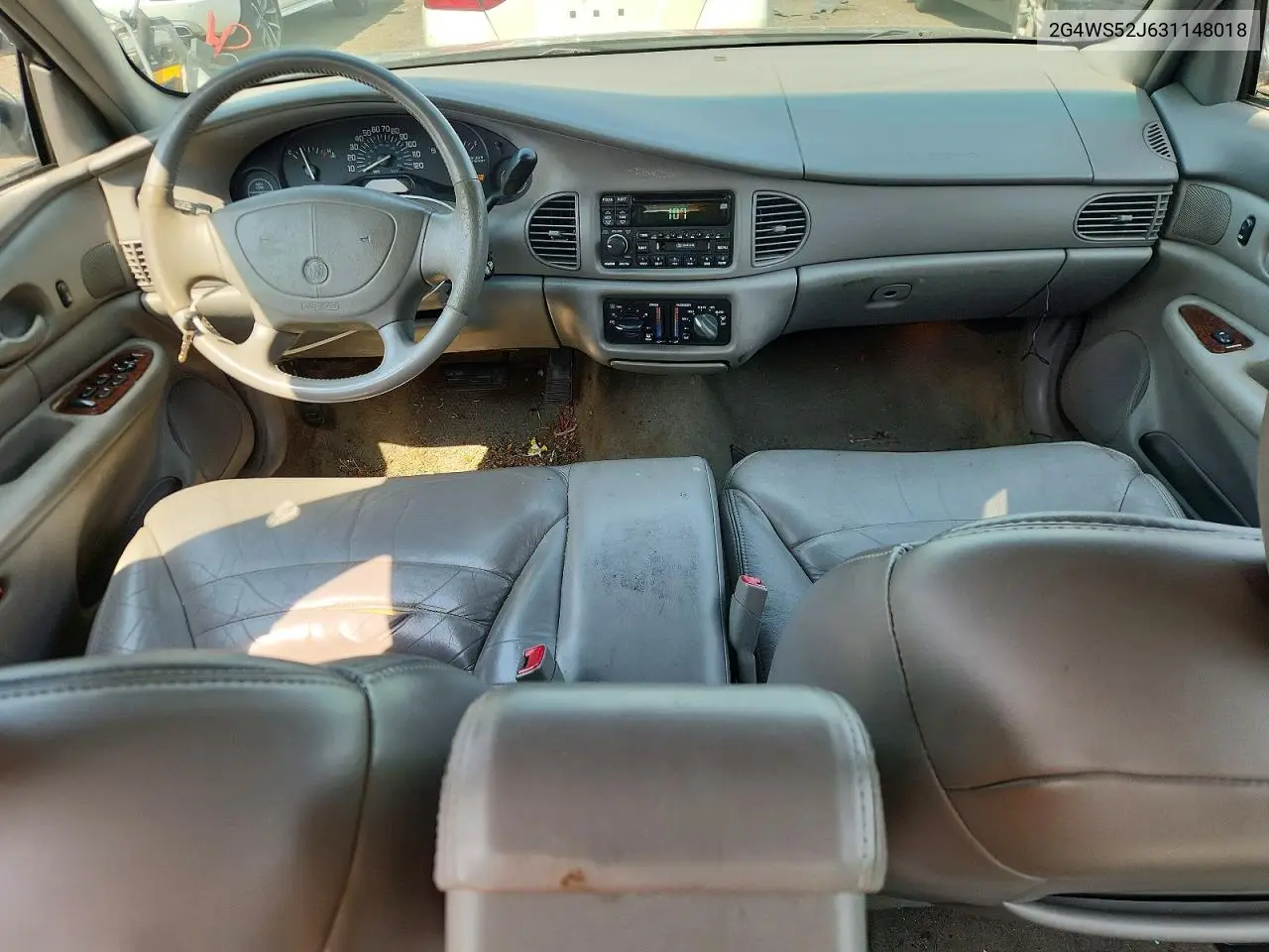 2003 Buick Century Custom VIN: 2G4WS52J631148018 Lot: 60425656