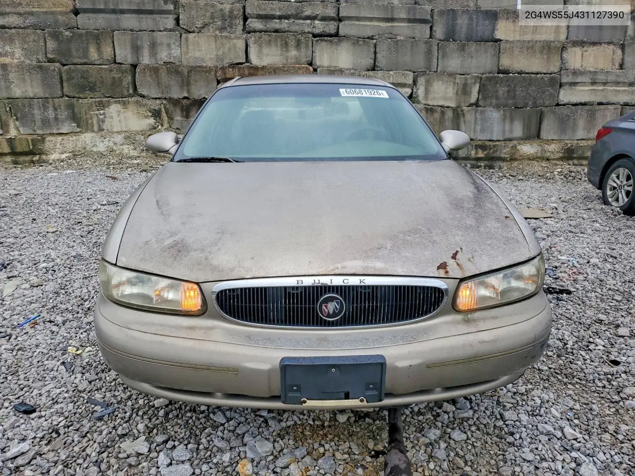2003 Buick Century Custom VIN: 2G4WS55J431127390 Lot: 60681926