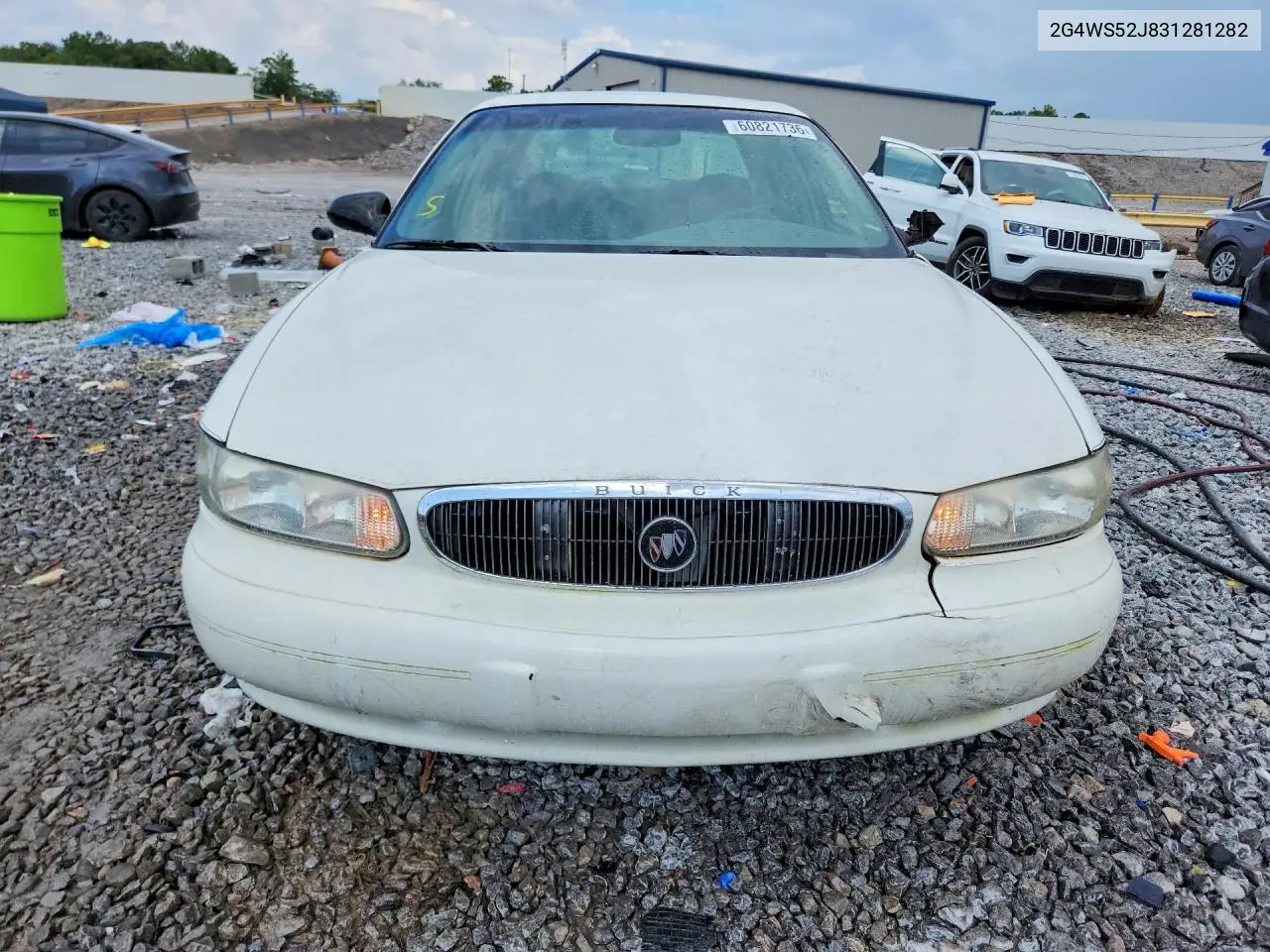 2003 Buick Century Custom VIN: 2G4WS52J831281282 Lot: 60821736