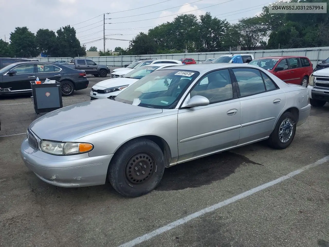 2003 Buick Century Custom VIN: 2G4WS52J031257994 Lot: 61164576