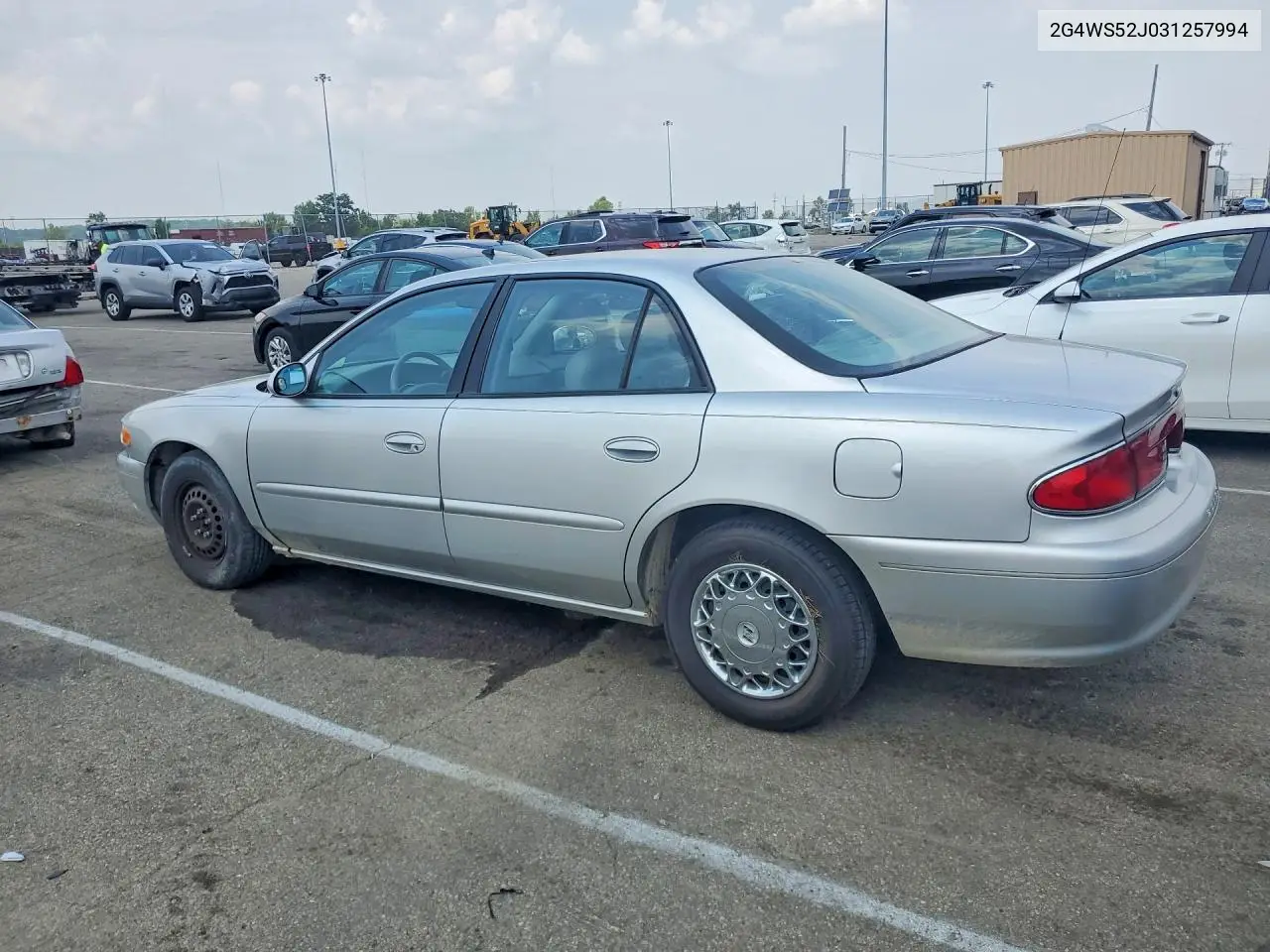 2003 Buick Century Custom VIN: 2G4WS52J031257994 Lot: 61164576