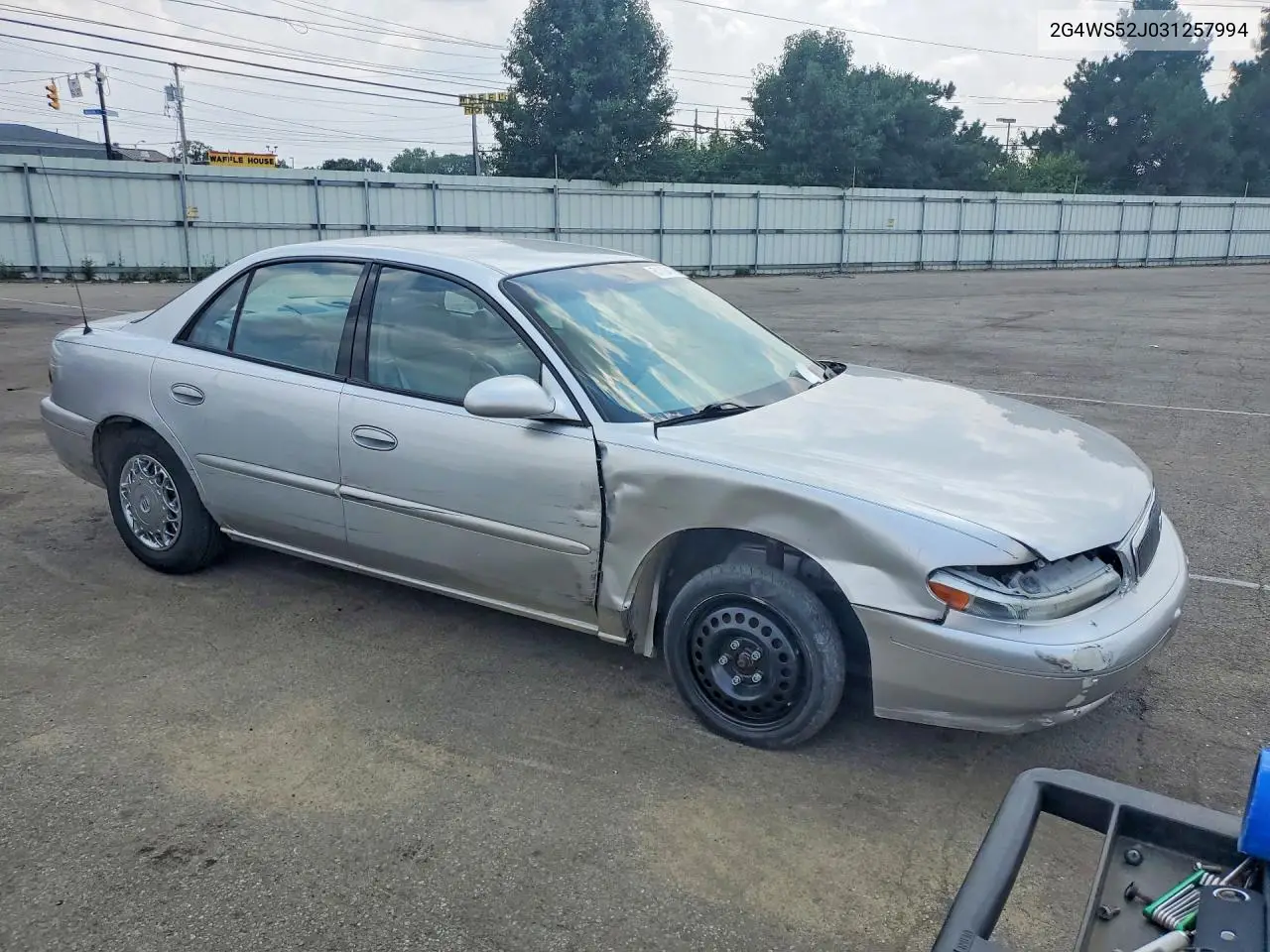 2003 Buick Century Custom VIN: 2G4WS52J031257994 Lot: 61164576