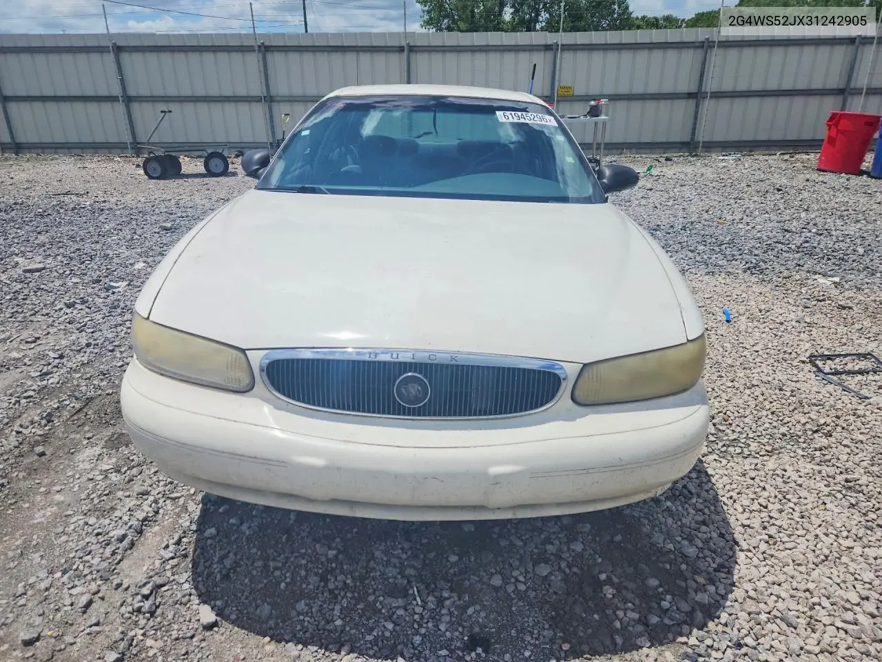 2003 Buick Century Custom VIN: 2G4WS52JX31242905 Lot: 61945296
