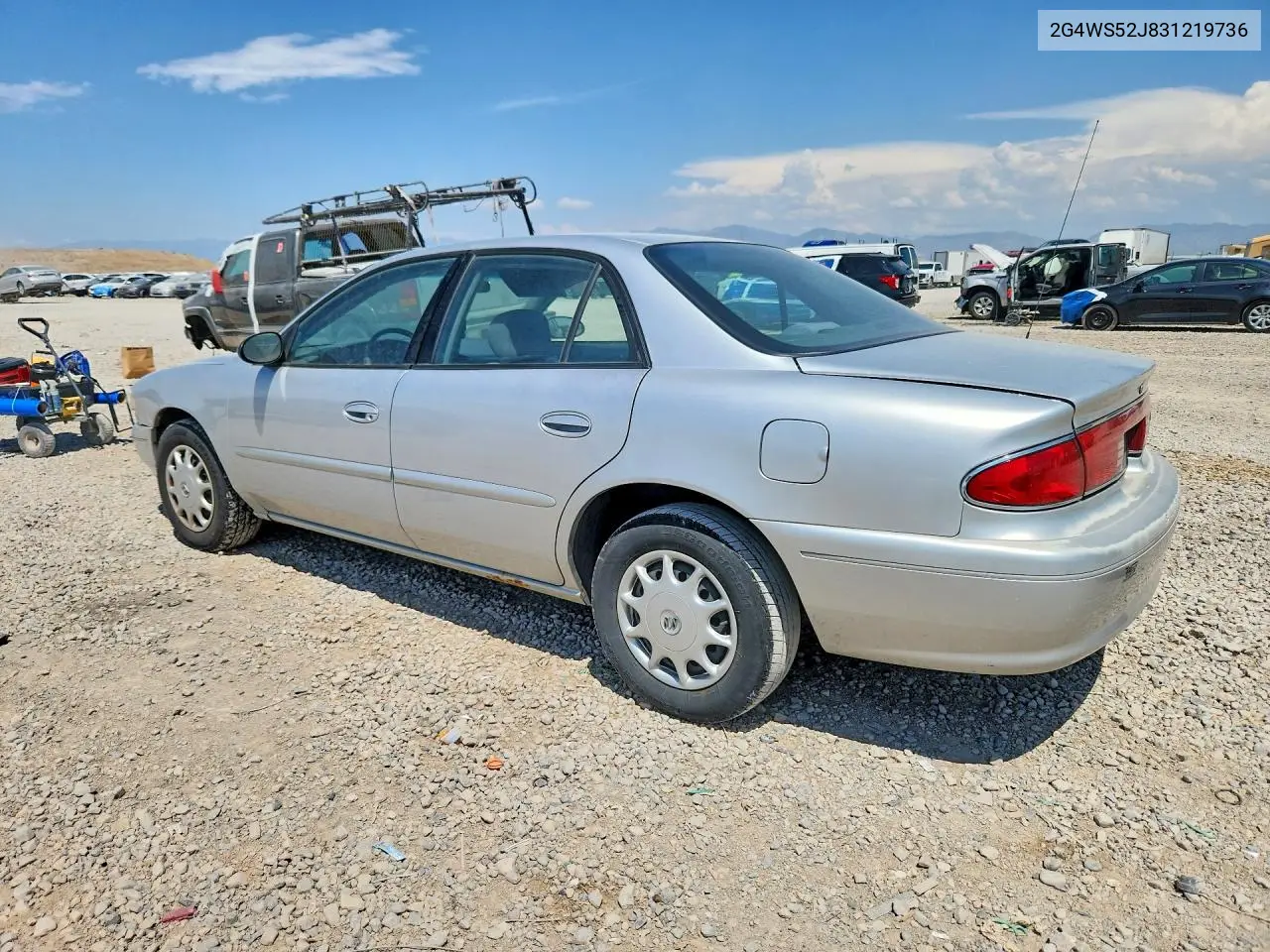 2003 Buick Century Custom VIN: 2G4WS52J831219736 Lot: 61947106